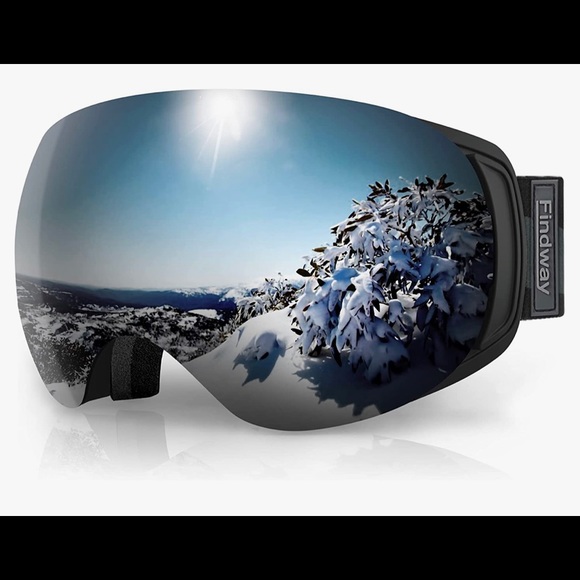 NWT Ski Goggles Pro 100% UV 400 Protection-Interchangeable Lens, MULTI COLORS